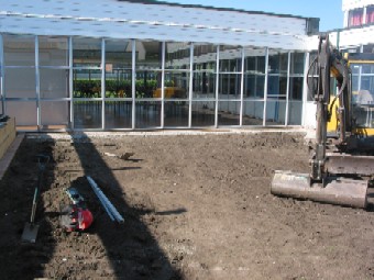 school grounds prepared